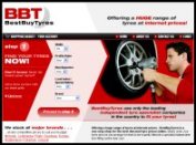 BestBuyTyres Home Page